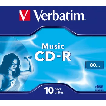Verbatim Music CD-R 700 MB 16x 10 tk