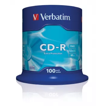 Verbatim CD-R Extra Protection 700 MB 52x 100 tk