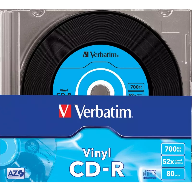 Verbatim CD-R AZO Data Vinyl 700 MB 52x 10 tk
