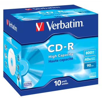 Verbatim CD-R High Capacity 800 MB 40x 10 tk