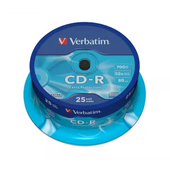 Verbatim CD-R Extra Protection 700 MB 52x 25 tk