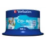Verbatim CD-R AZO Wide Inkjet Printable no ID 700 MB 52x 50 tk