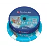 Verbatim CD-R AZO Wide Inkjet Printable 700 MB 52x 25 tk