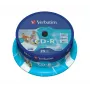Verbatim CD-R AZO Wide Inkjet Printable 700 MB 52x 25 tk