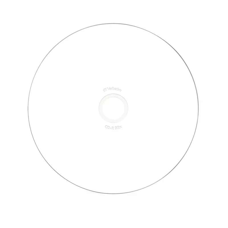 Verbatim CD-R AZO Wide Inkjet Printable 700 MB 52x 25 tk
