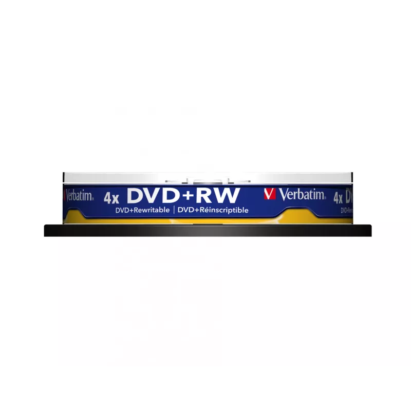 Verbatim DVD+RW Matt Silver 4.7 GB 10 tk