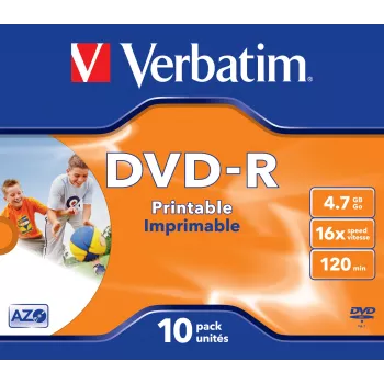 Verbatim 43521 tühi DVD 4.7 GB DVD-R 10 tk