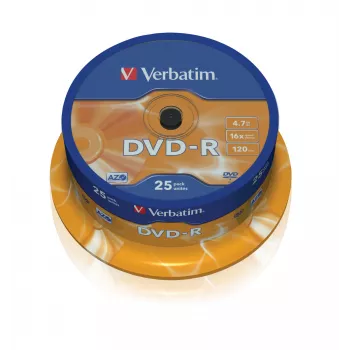 Verbatim 43667 4,7 GB DVD-R 25 tk