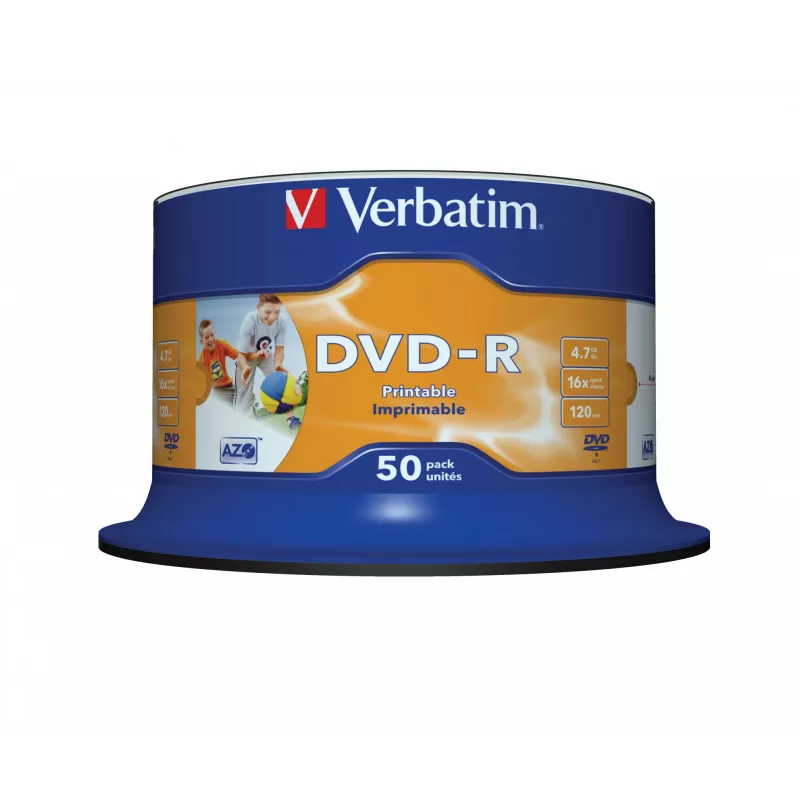 Verbatim 43533 tühi DVD 4,7 GB DVD-R 50 tk