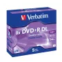 DVD+R DL Verbatim VB-DPD55JC 8,5 GB 5 tk