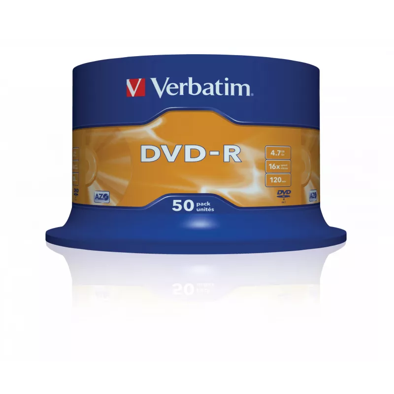 Verbatim DVD-R Matt Silver 4.7 GB 50 tk