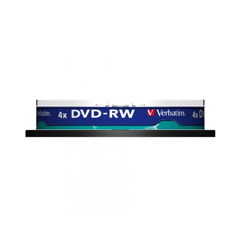 Verbatim DVDVER00072B, DVD-RW, spindel, 10 tk, 4,7 GB