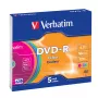 Verbatim DVD-R Värviline 4.7 GB 5 tk