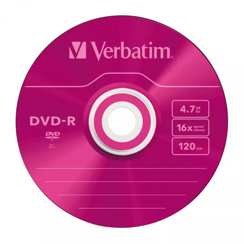 Verbatim DVD-R Värviline 4.7 GB 5 tk
