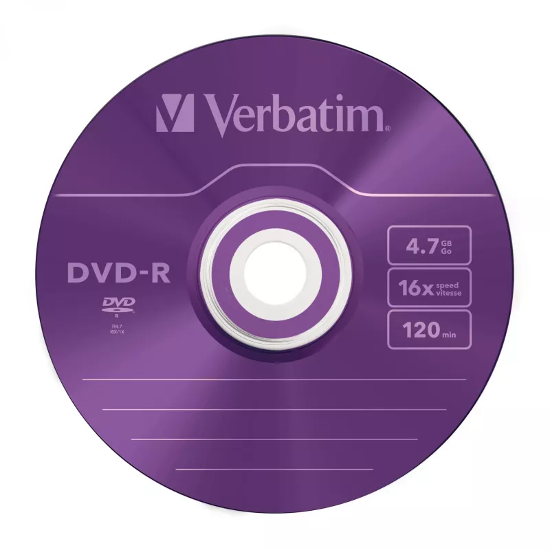 Verbatim DVD-R Värviline 4.7 GB 5 tk