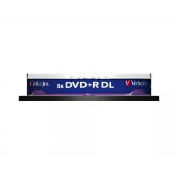 Verbatim VB-DPD55S1, DVD+R DL, 120 mm, Spindle, 10 tk, 8.5 GB