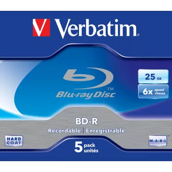Verbatim 43715 tühi Blu-Ray ketas BD-R 25 GB 5 tk