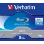 Verbatim 43715 tühi Blu-Ray ketas BD-R 25 GB 5 tk