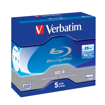 Verbatim 43715 tühi Blu-Ray ketas BD-R 25 GB 5 tk
