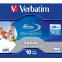 Verbatim 43736 tühi Blu-Ray plaat BD-R 50 GB 10 tk