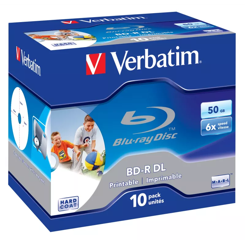 Verbatim 43736 tühi Blu-Ray plaat BD-R 50 GB 10 tk