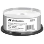 Verbatim BD-R SL 25GB 6x Wide Printable 25 Pack Spindle - No ID Brand