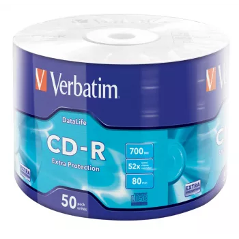 Verbatim CD-R Extra Protection 700 MB 52x 50 tk