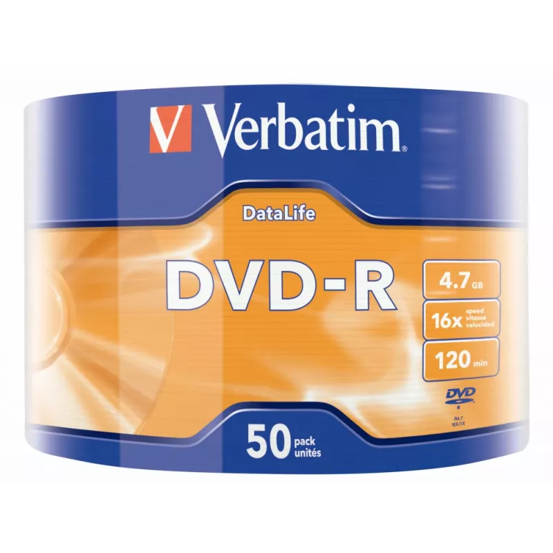 Verbatim 43791 tühi DVD 4.7 GB DVD-R 50 tk