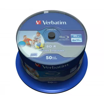 Verbatim 43812 tühi Blu-ray plaat BD-R 25 GB 50 tk