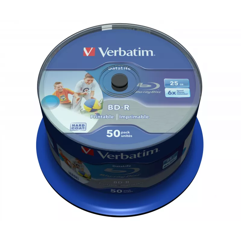 Verbatim 43812 tühi Blu-ray plaat BD-R 25 GB 50 tk