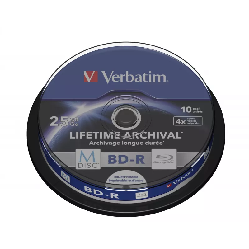 Verbatim M-Disc 4x BD-R 25 GB 10 tk