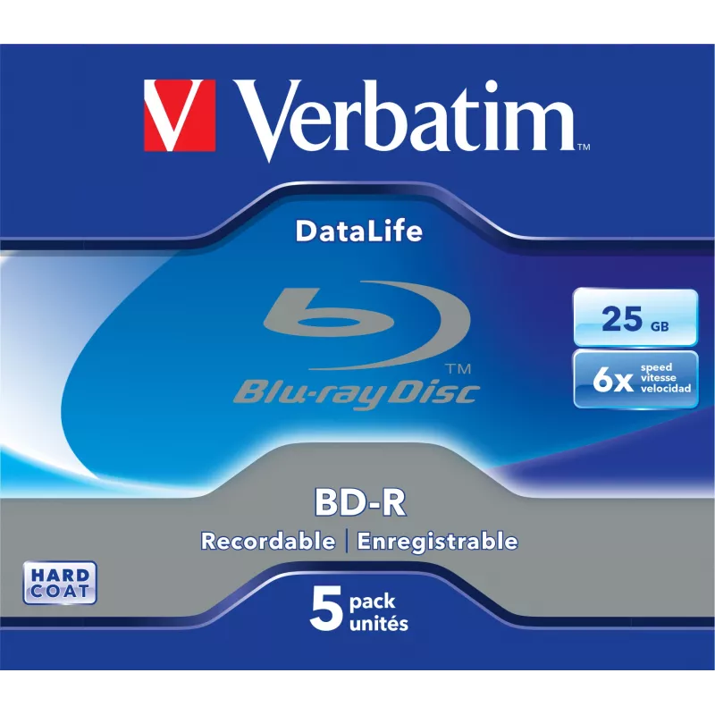 Verbatim DataLife 6x BD-R 25 GB 5 tk