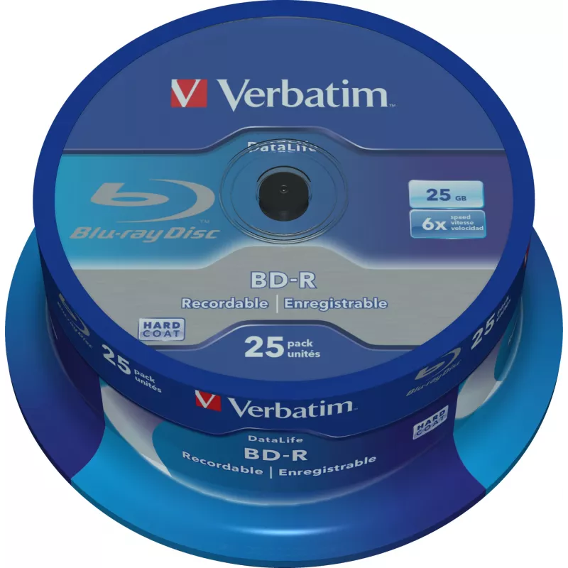 Verbatim Datalife 6x BD-R 25 GB 25 tk