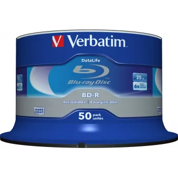 Verbatim Datalife 6x BD-R 25 GB 50 tk
