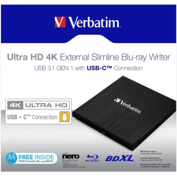Verbatim 43888 optiline kettaseade Blu-Ray DVD Combo Must