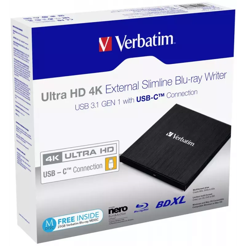 Verbatim 43888 optiline kettaseade Blu-Ray DVD Combo Must