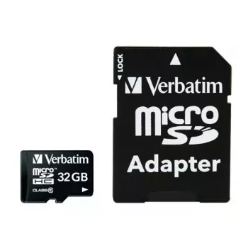 Välkmälu Verbatim Premium 32 GB MicroSDHC Class 10 44083