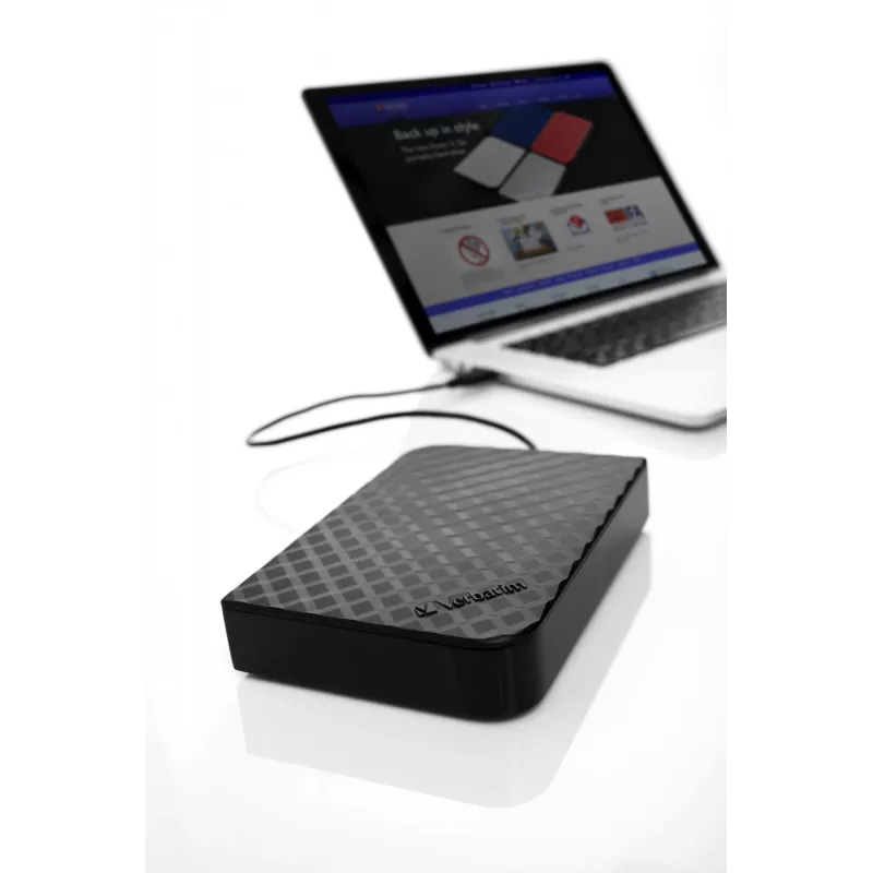 Verbatim Store 'n' Save 2TB USB 3.0, 2 TB, 3.2 Gen 1 (3.1 Gen 1), Must