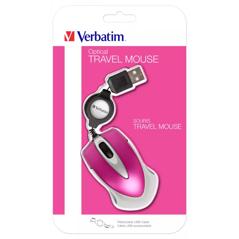Verbatim Go Mini hiir kontorisse USB Type-A optiline 1000 DPI