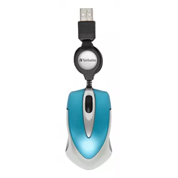 Verbatim Go Mini hiir kontori jaoks mõlemakäeline USB Type-A optiline 1000 DPI