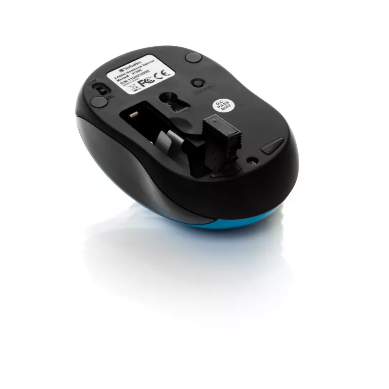 Verbatim Go Nano hiir Mõlemakäeline RF-juhtmeta 1600 DPI