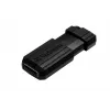 Verbatim PinStripe - USB-mälupulk 32 GB - Must, 32 GB, USB Type-A, 2.0, 10 MB/s, liugtüüpi, Must