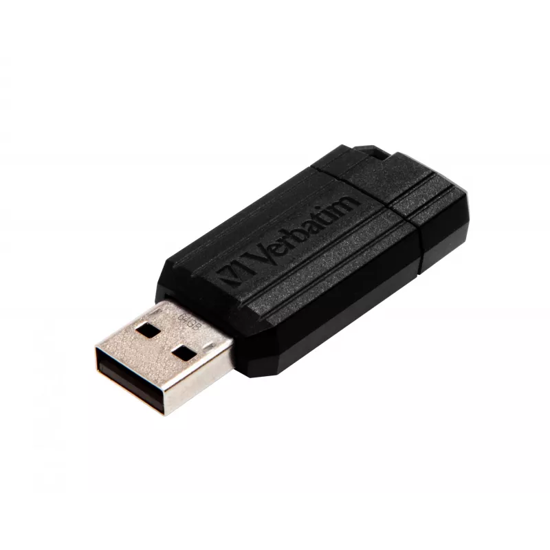 Verbatim PinStripe - USB-mälupulk 64 GB - Must