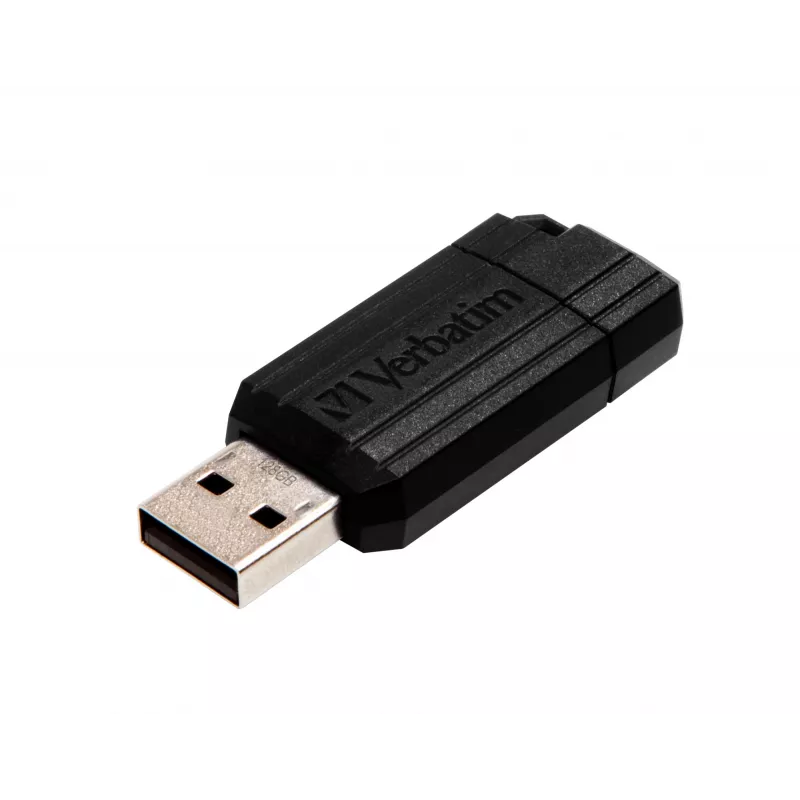 Verbatim PinStripe – USB-mälupulk 128 GB – Must