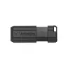 Verbatim PinStripe – USB-mälupulk 128 GB – Must