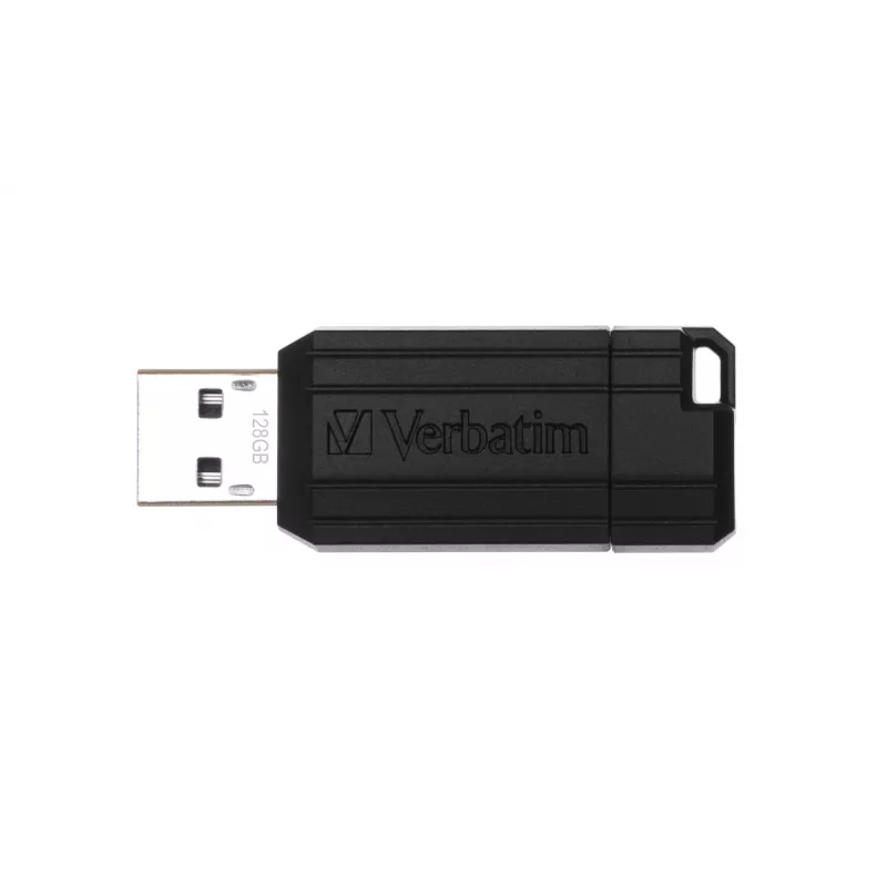 Verbatim PinStripe – USB-mälupulk 128 GB – Must