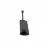 Verbatim 49141 sülearvuti dokk / pordireplikaator USB 3.2 Gen 1 (3.1 Gen 1) USB-C Must, Hõbedane