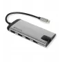 Verbatim 49142 sülearvuti dokk/pordireplikaator USB 3.2 Gen 1 (3.1 Gen 1) USB-C must, hõbedane