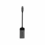 Verbatim 49143 videokaabliadapter 0,1 m USB USB-C HDMI Must, Hõbedane