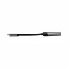 Verbatim 49143 videokaabliadapter 0,1 m USB USB-C HDMI Must, Hõbedane